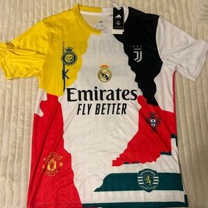 Christiano Ronaldo Adidas Bold Multicolor Soccer Jersey